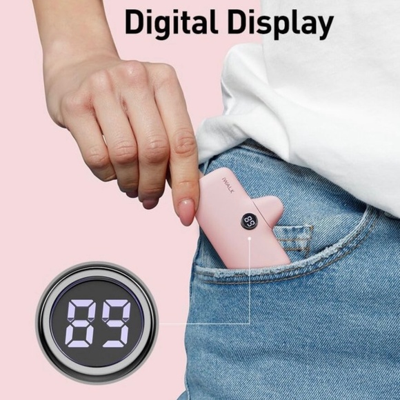 iWALK portable charger - PINK-Lightning connector- NEW - Picture 1 of 6
